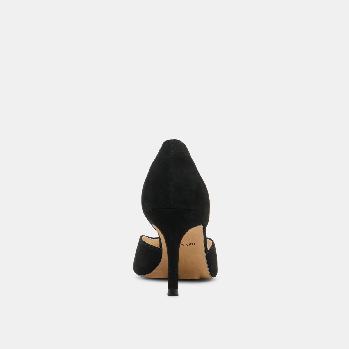 ELOY HEELS ONYX SUEDE | Dolce Vita