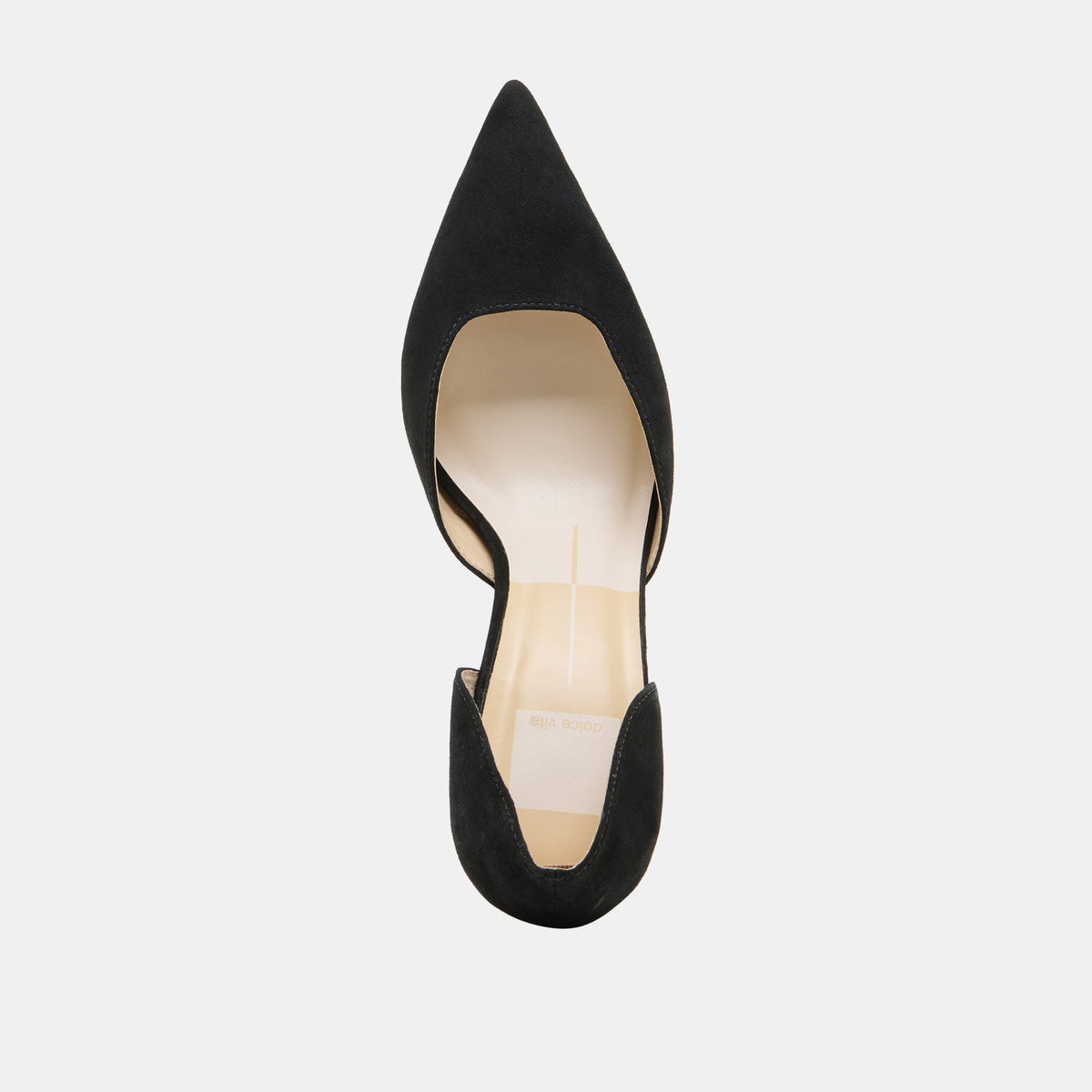 ELOY HEELS ONYX SUEDE | Dolce Vita