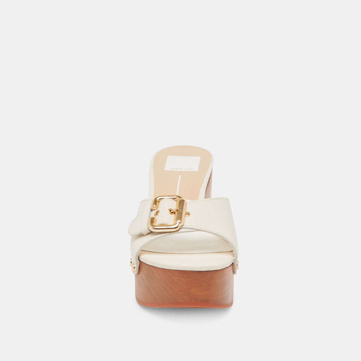 YALAH HEELS OFF WHITE LEATHER | Dolce Vita