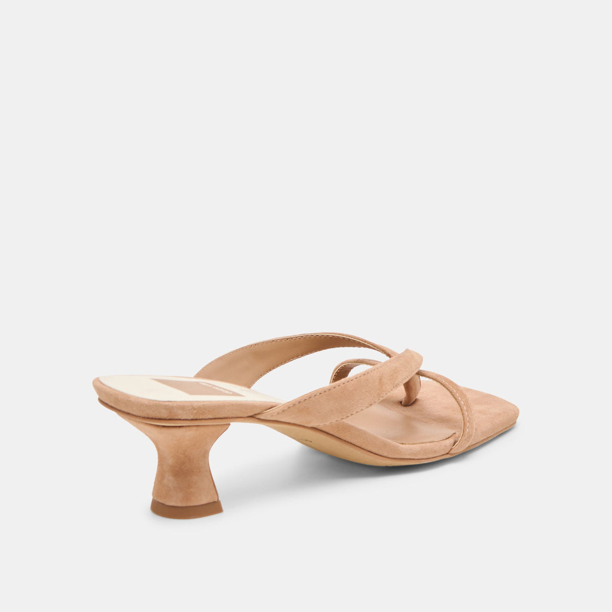Brevel Toffee Suede Heels | Dolce Vita
