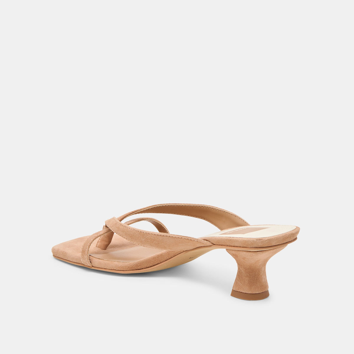 Brevel Toffee Suede Heels | Dolce Vita