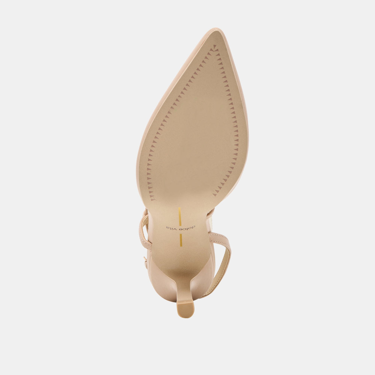 Kamra Beige Leather Heels | Dolce Vita