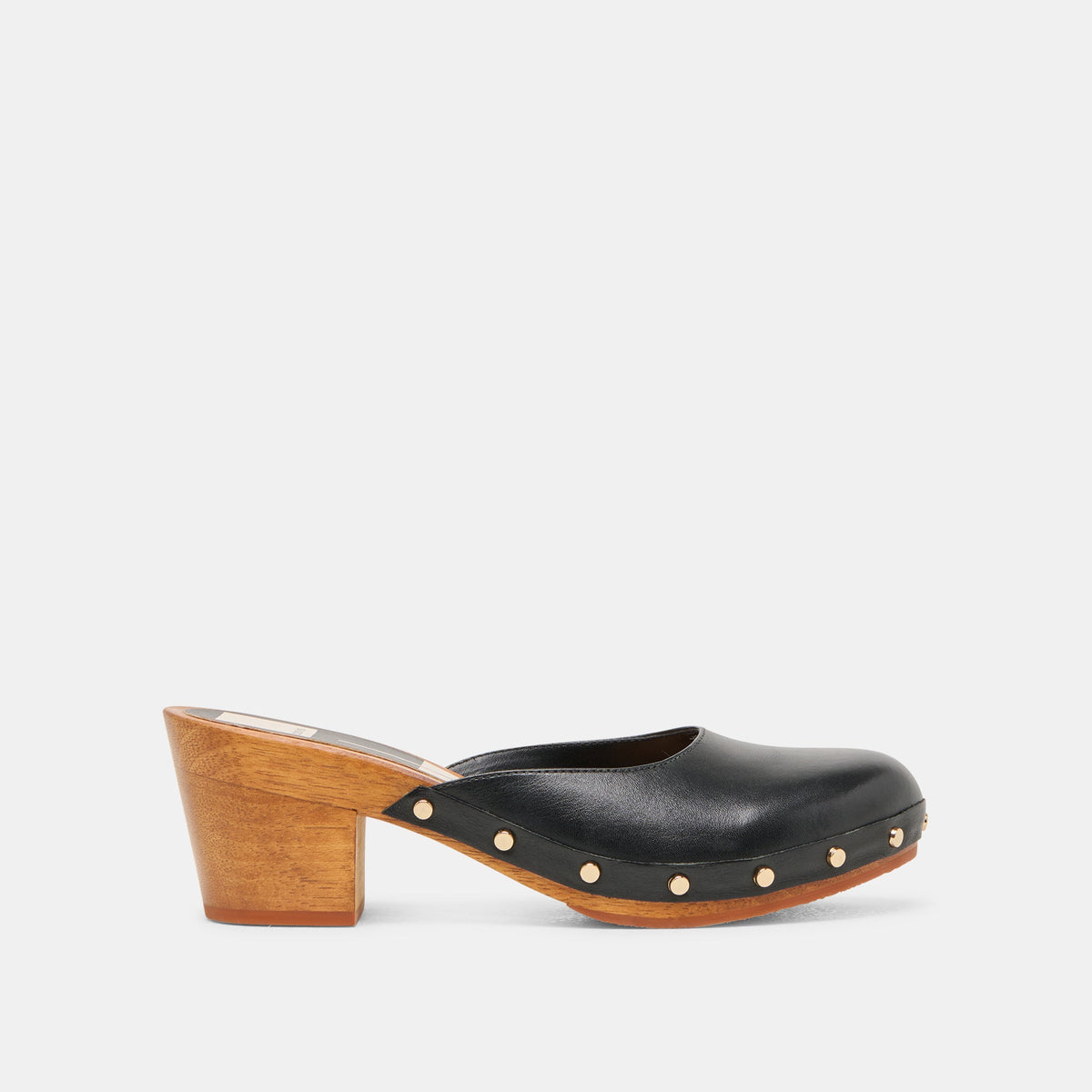 CAMYN HEELS BLACK LEATHER | Dolce Vita
