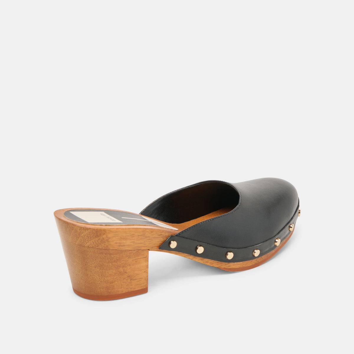 CAMYN HEELS BLACK LEATHER | Dolce Vita