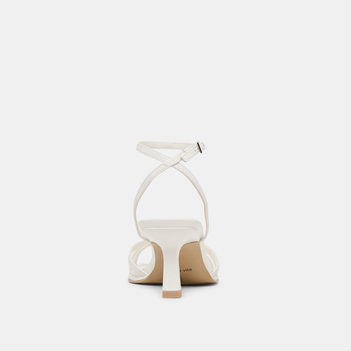 Manji True White Leather Heels | Dolce Vita