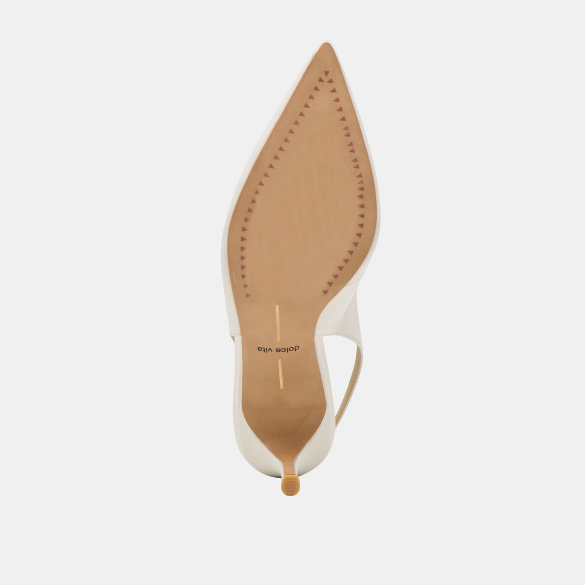 ELASI HEELS WHITE LEATHER | Dolce Vita