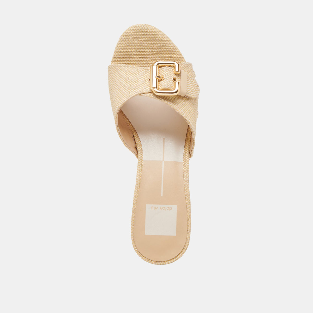 YALAH HEELS LT NATURAL RAFFIA | Dolce Vita