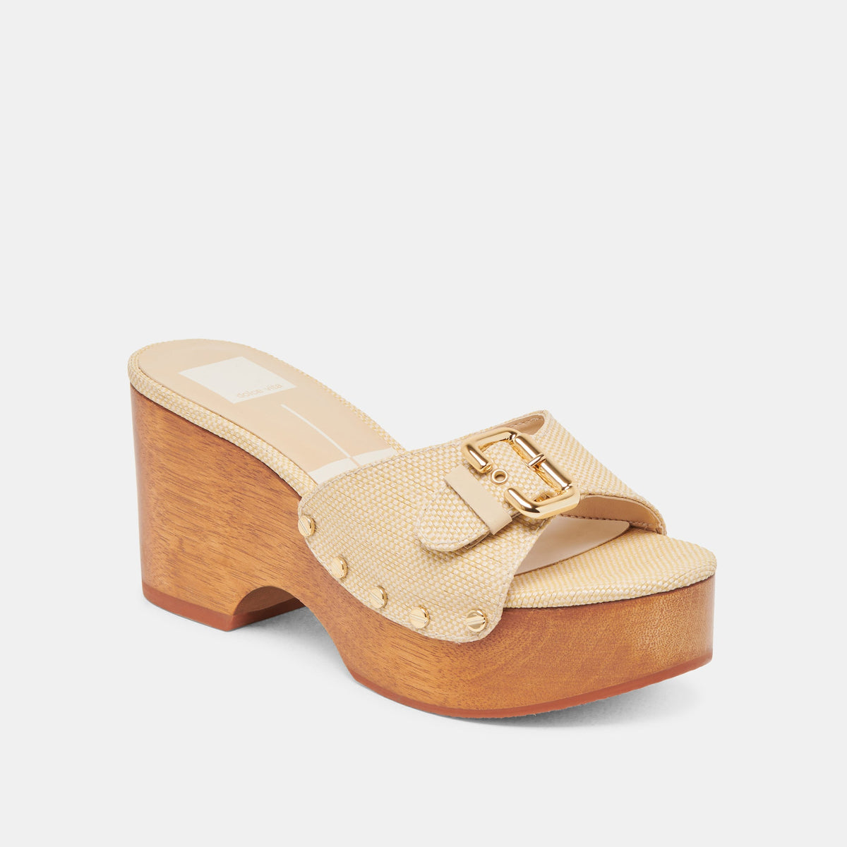 YALAH HEELS LT NATURAL RAFFIA | Dolce Vita