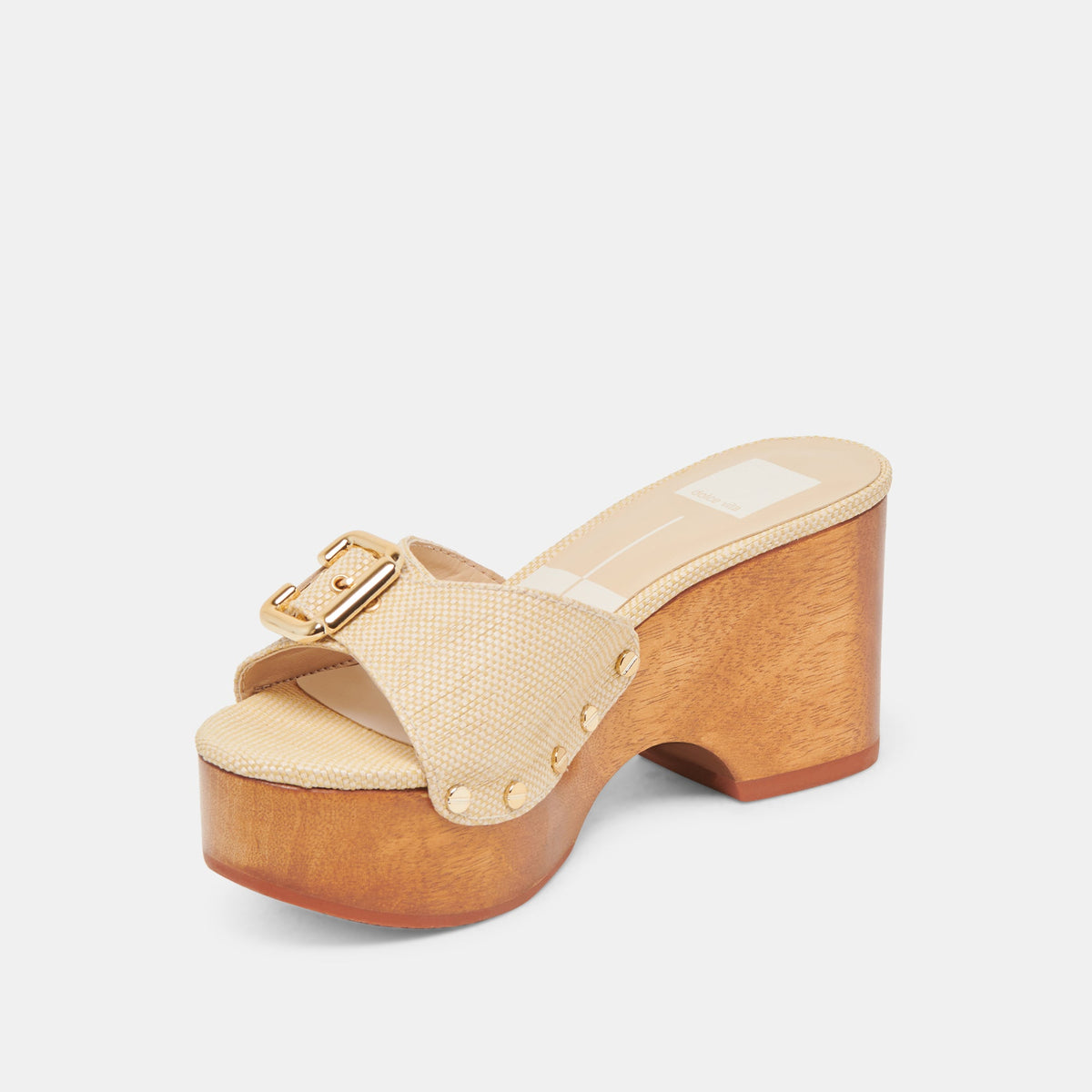 YALAH HEELS LT NATURAL RAFFIA | Dolce Vita