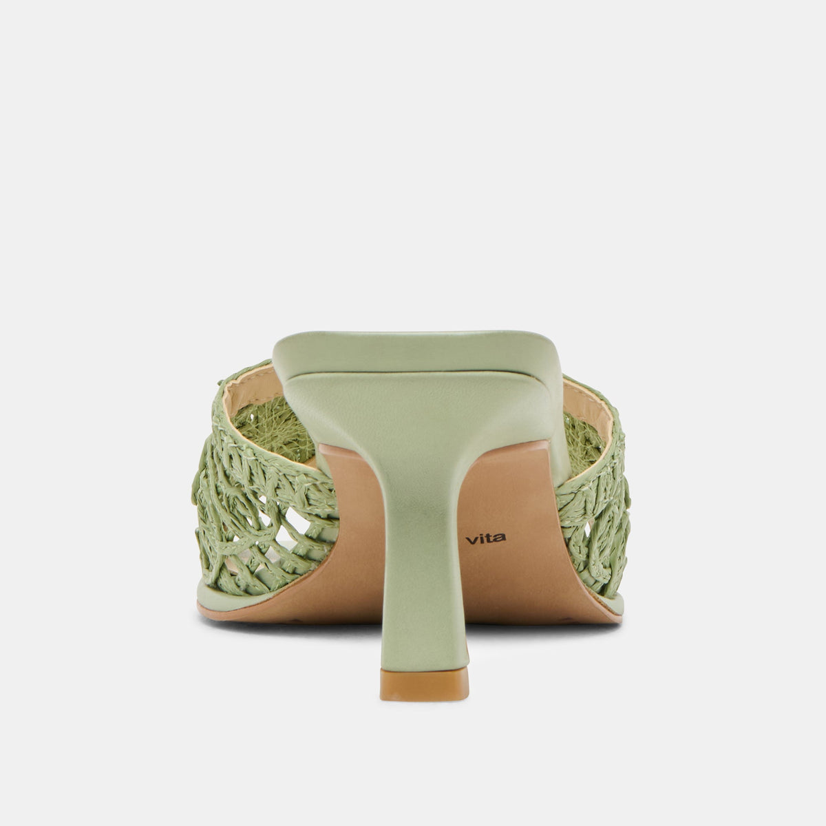MAYLAH HEELS SAGE MACRAME | Dolce Vita