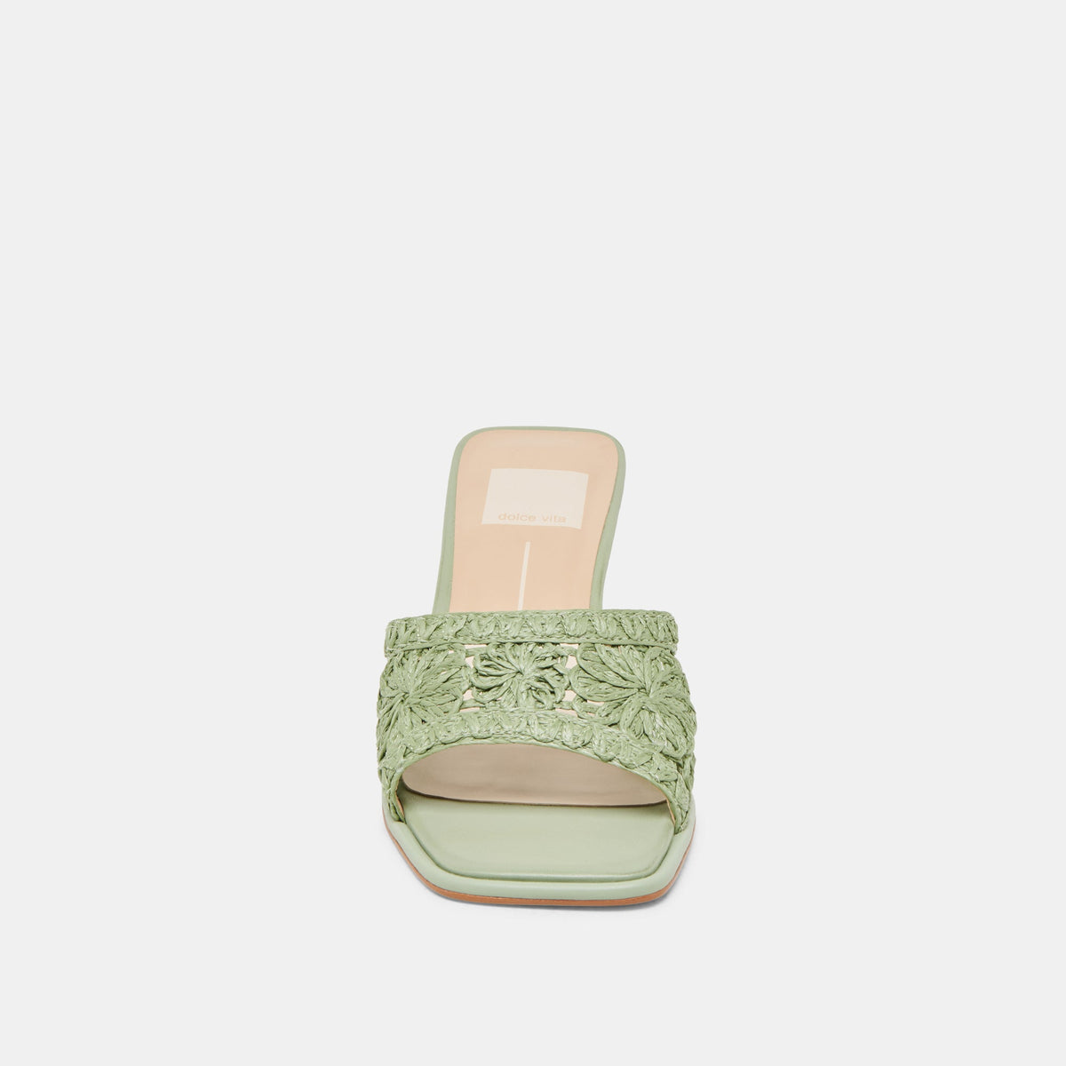 MAYLAH HEELS SAGE MACRAME | Dolce Vita