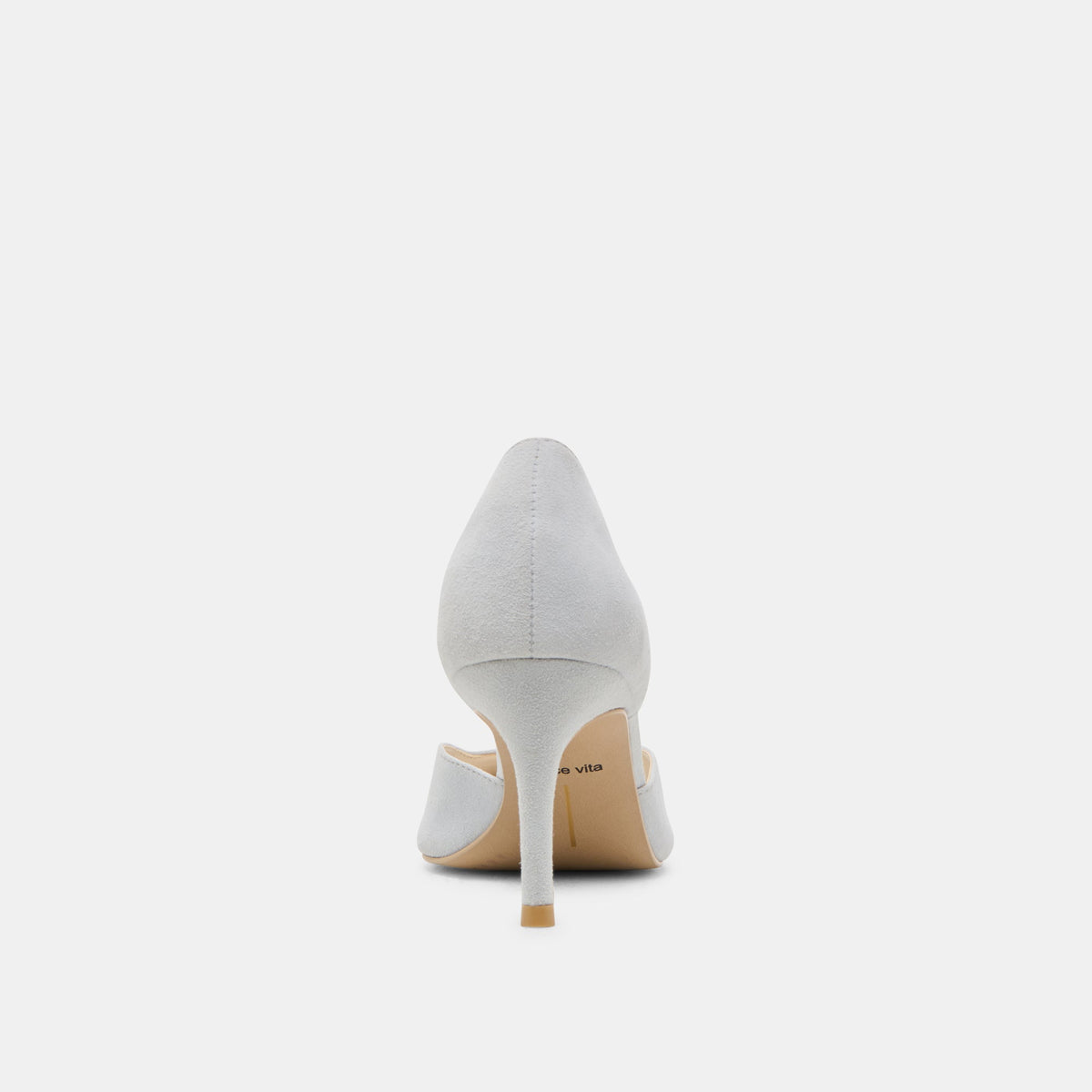 ELOY HEELS LIGHT BLUE SUEDE | Dolce Vita