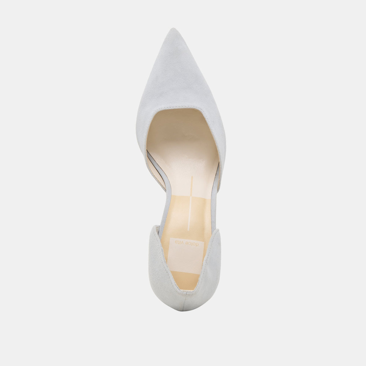 ELOY HEELS LIGHT BLUE SUEDE | Dolce Vita