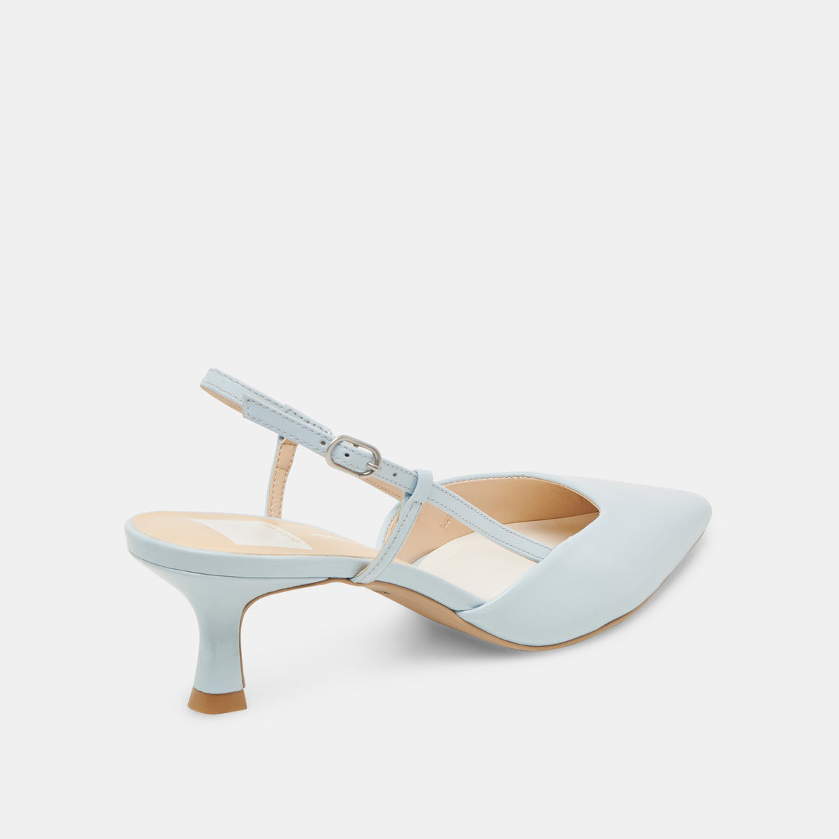 Odela Ice Blue Leather Heels | Dolce Vita