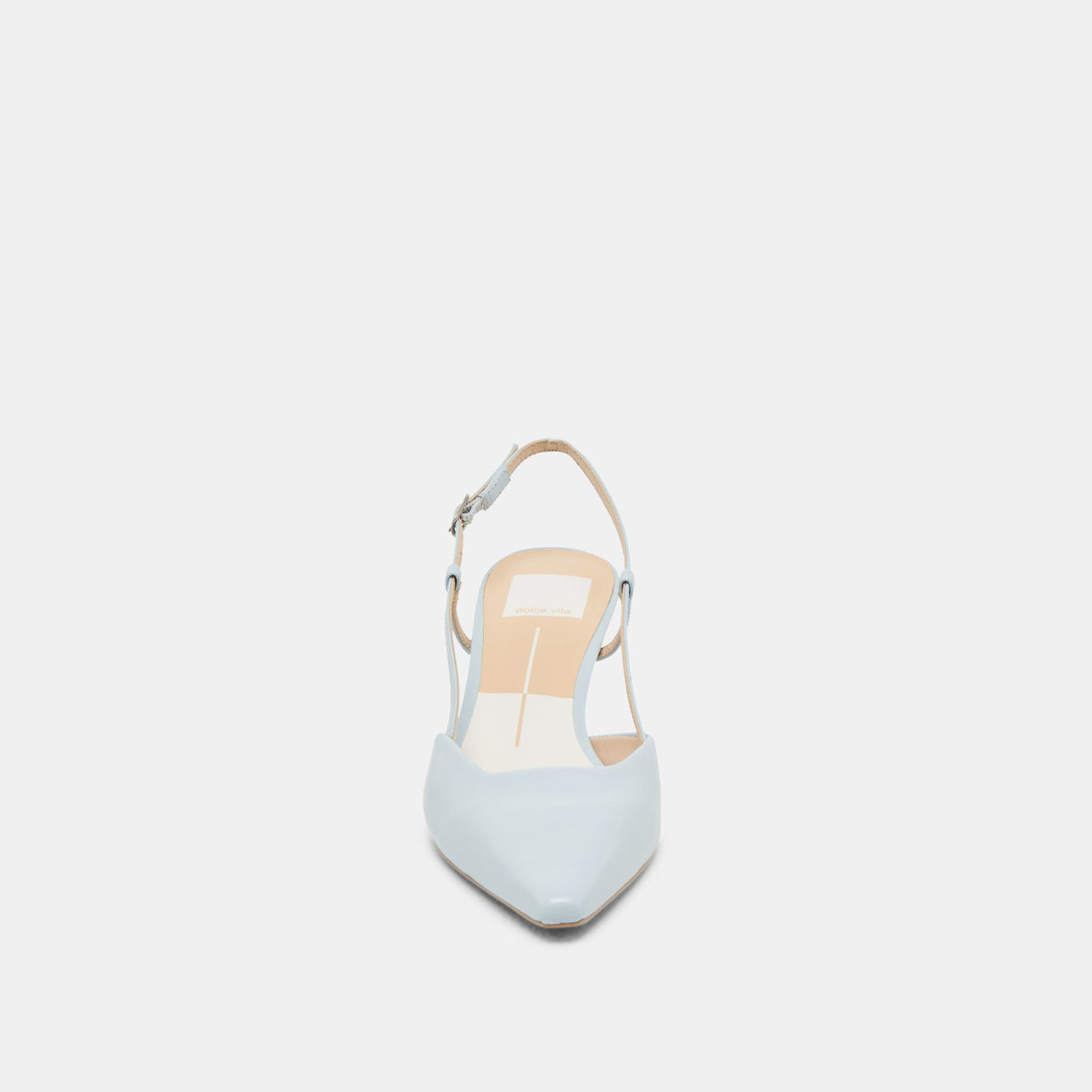 Odela Ice Blue Leather Heels | Dolce Vita