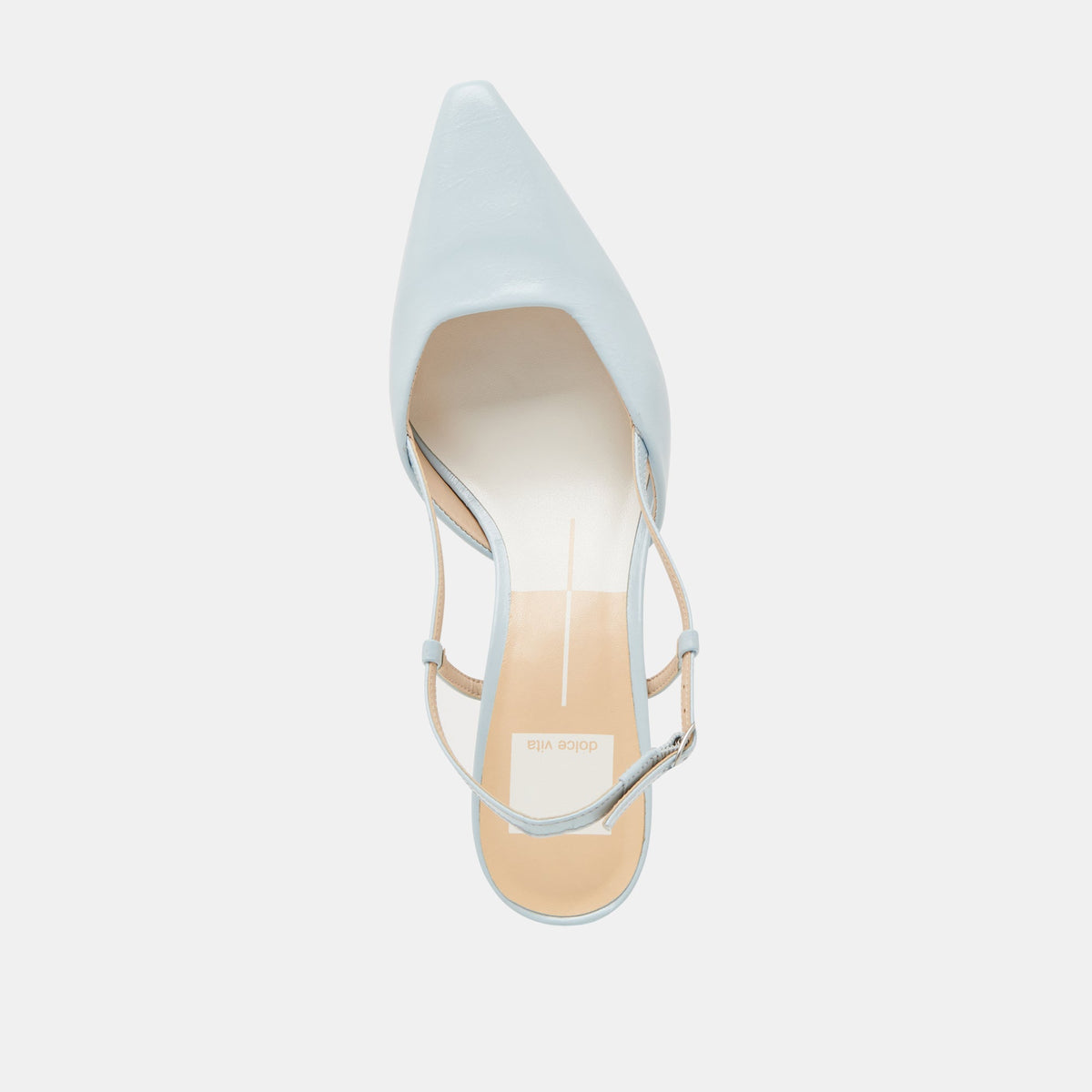 Odela Ice Blue Leather Heels | Dolce Vita