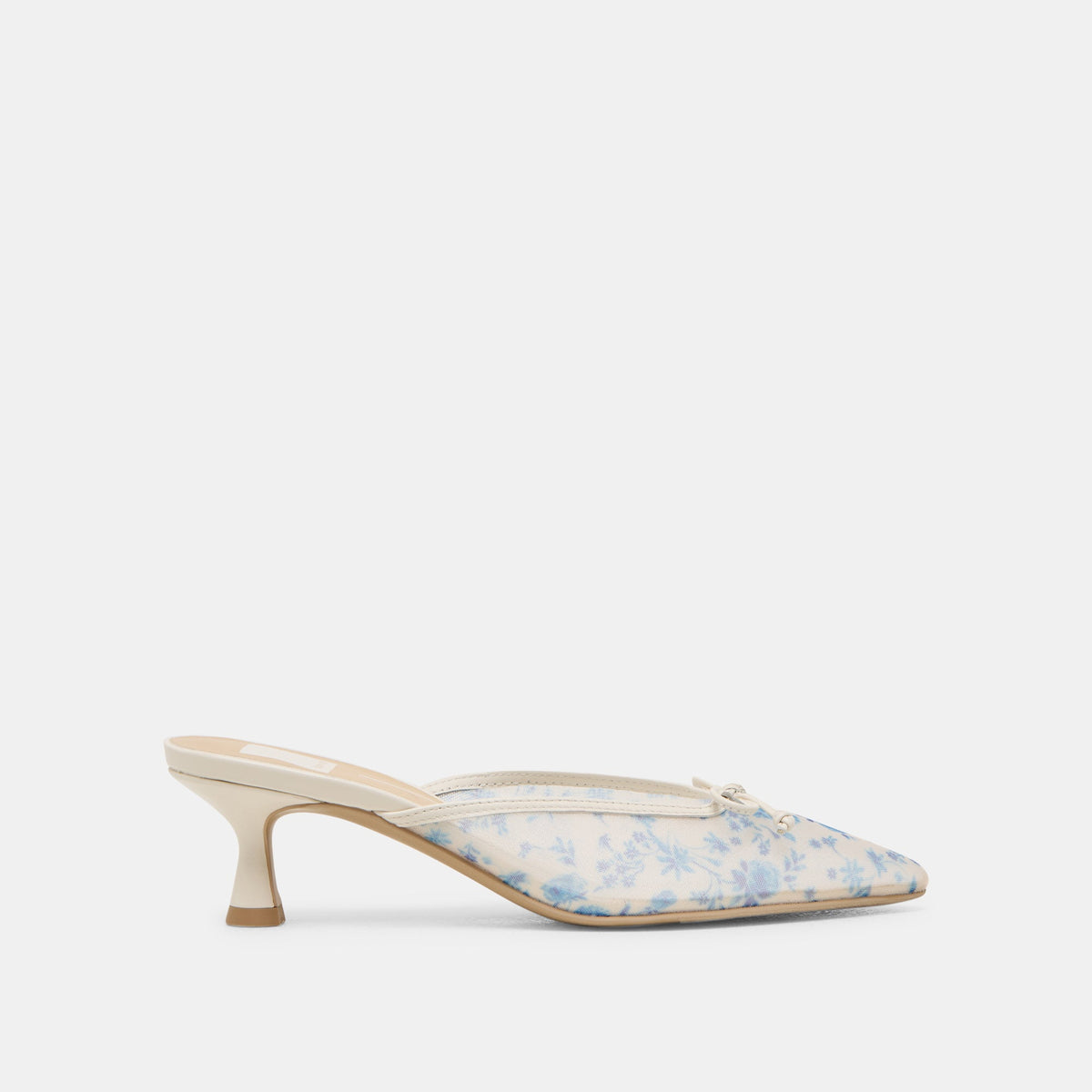 Cleo Blue Floral Mesh Heels | Dolce Vita