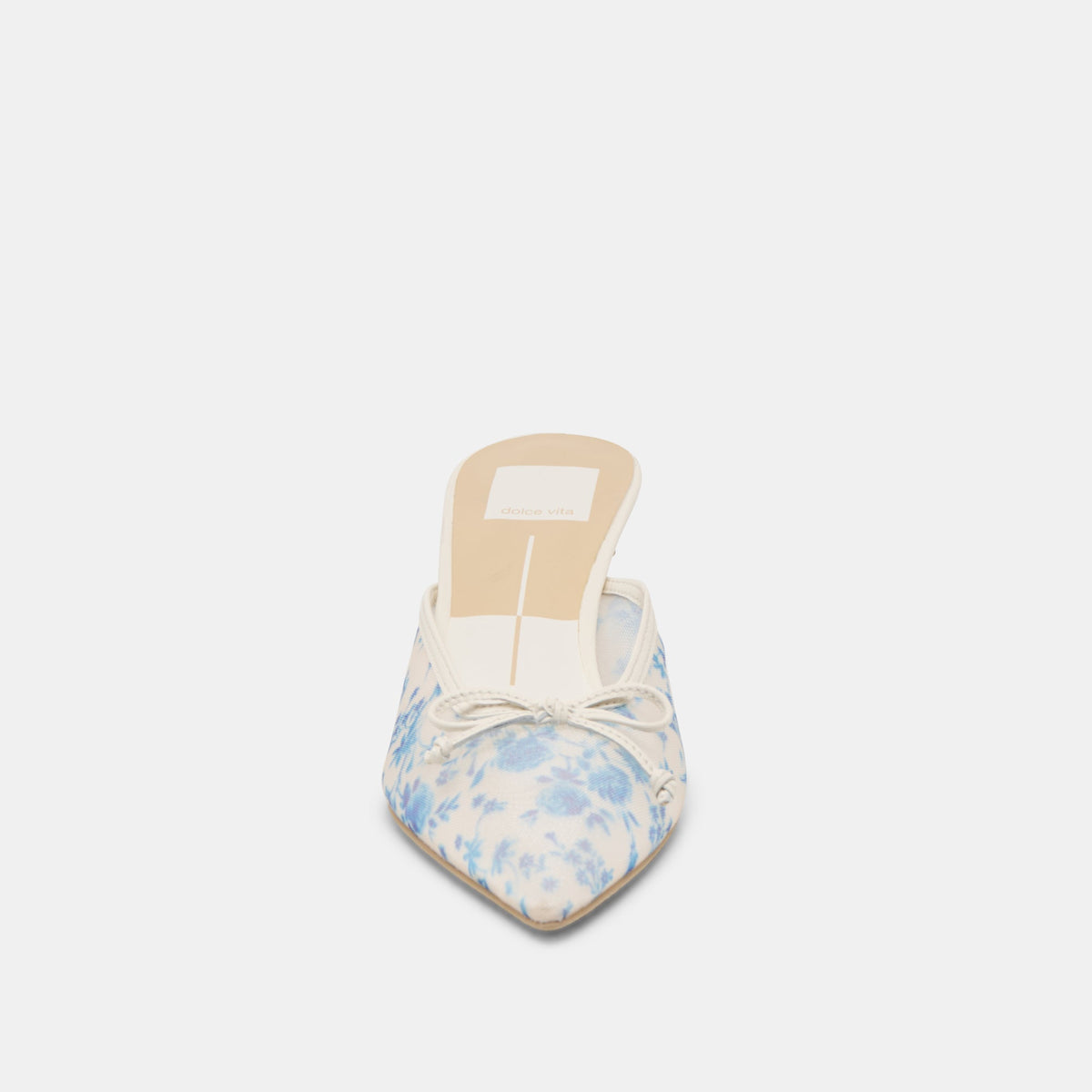 Cleo Blue Floral Mesh Heels | Dolce Vita