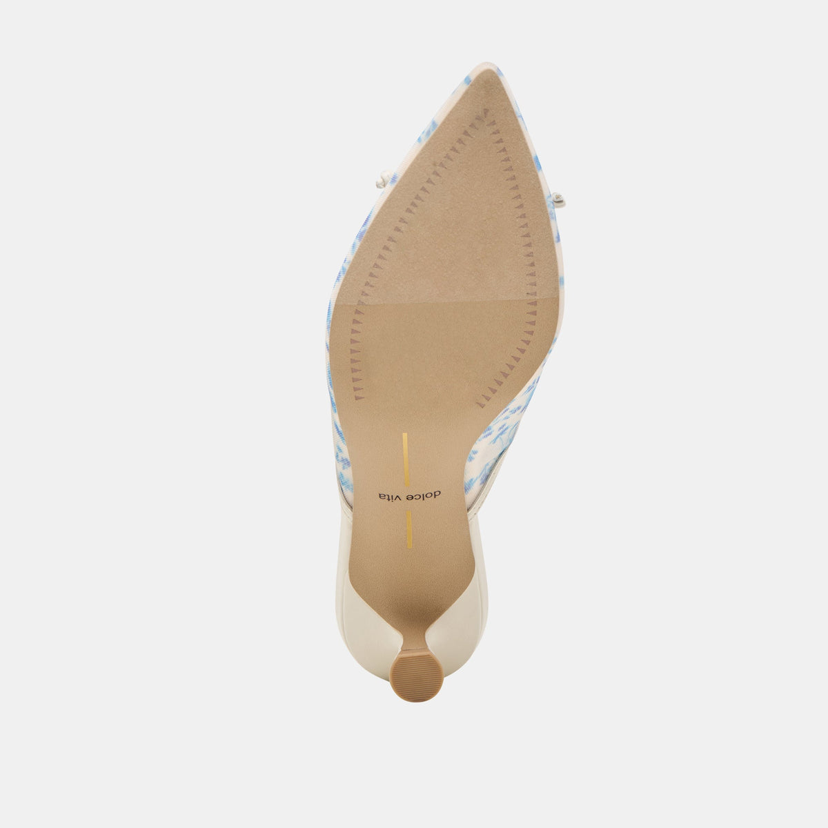 Cleo Blue Floral Mesh Heels | Dolce Vita
