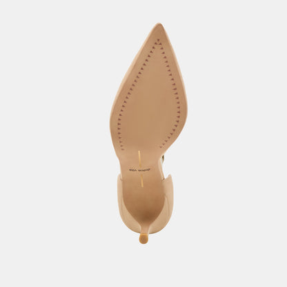 ELOY HEELS TAN SUEDE | Dolce Vita