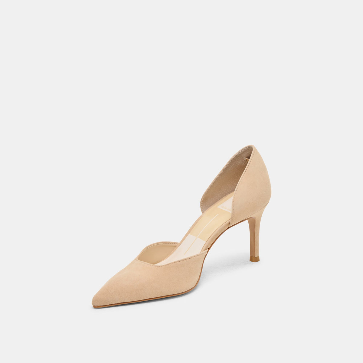 ELOY HEELS TAN SUEDE | Dolce Vita