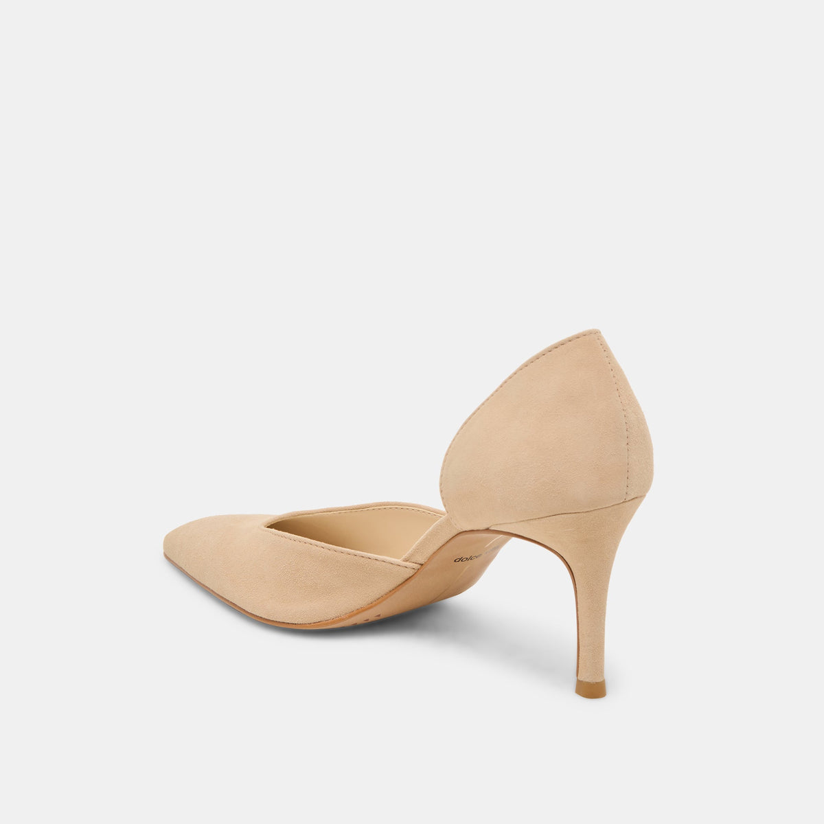 ELOY HEELS TAN SUEDE | Dolce Vita
