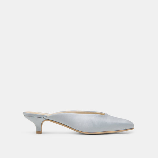 UMARA HEELS LIGHT BLUE SATIN | Dolce Vita