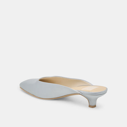 UMARA HEELS LIGHT BLUE SATIN | Dolce Vita