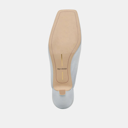 UMARA HEELS LIGHT BLUE SATIN | Dolce Vita