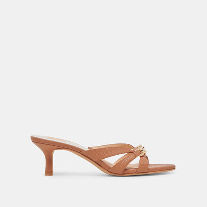 LERAH HEELS SADDLE EMBOSSED LEATHER | Dolce Vita