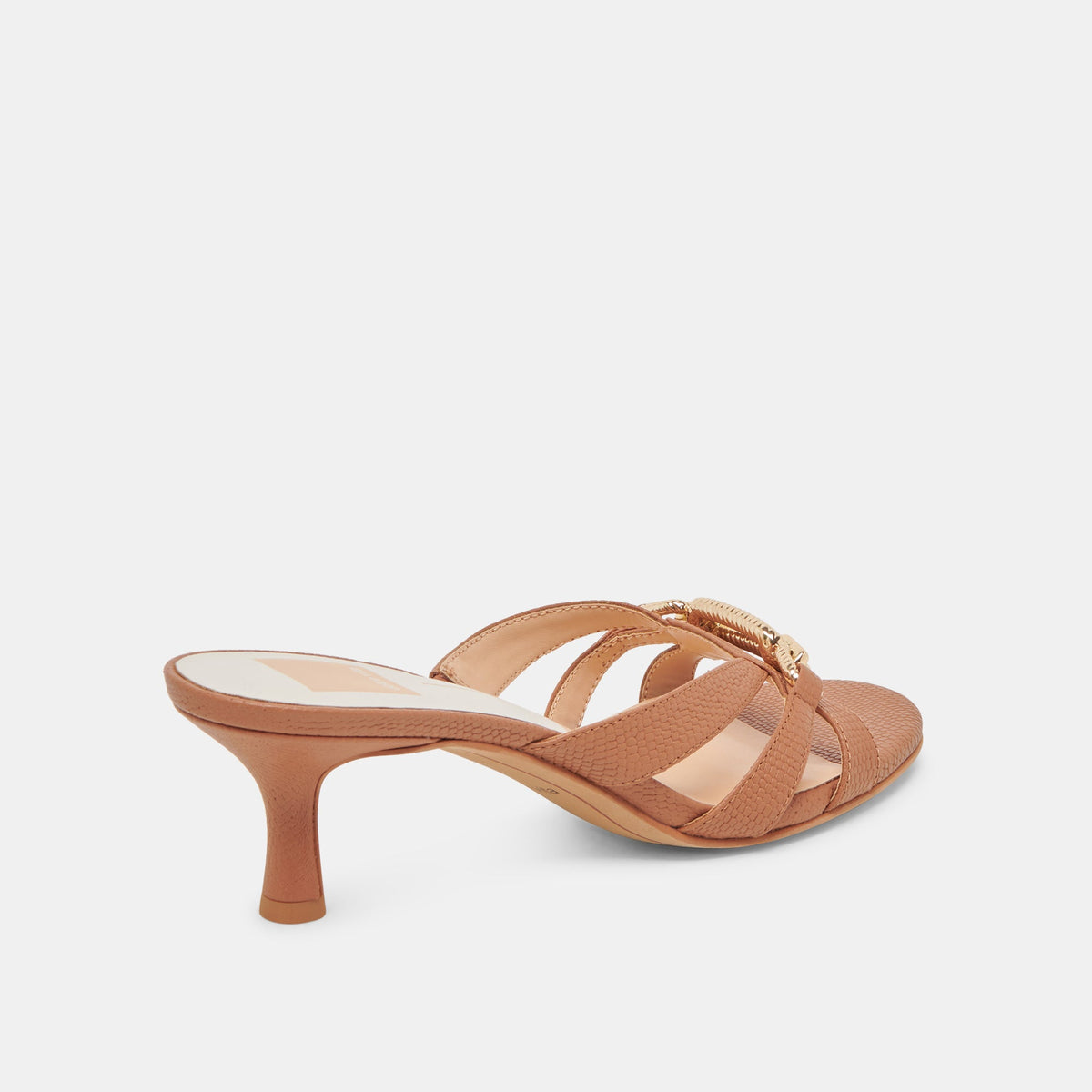 LERAH HEELS SADDLE EMBOSSED LEATHER | Dolce Vita