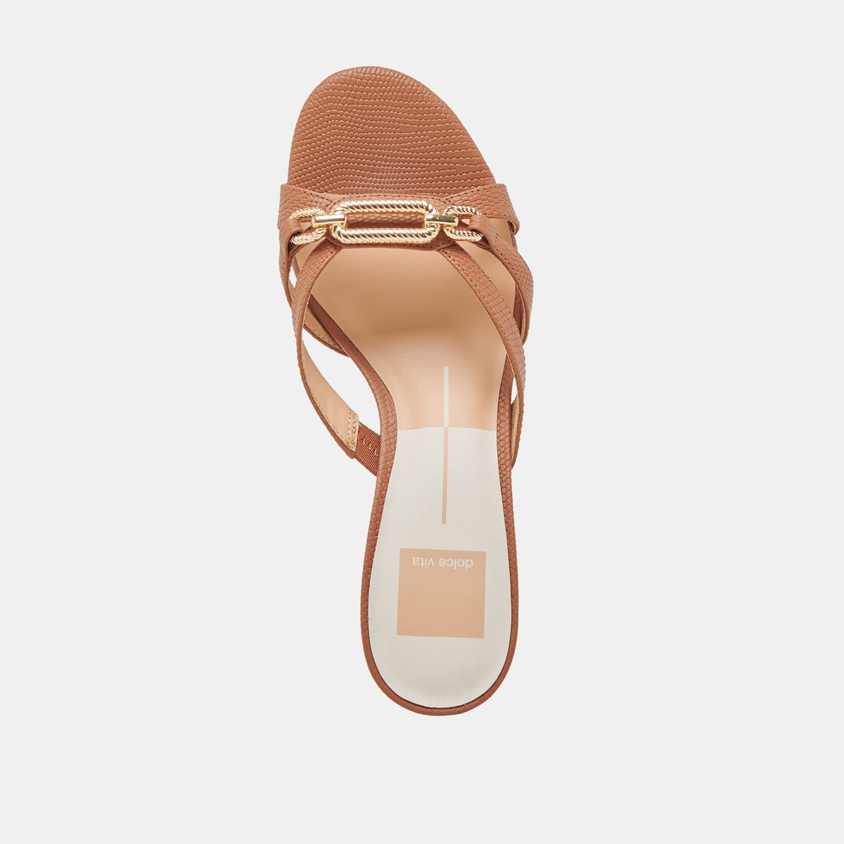 LERAH HEELS SADDLE EMBOSSED LEATHER | Dolce Vita