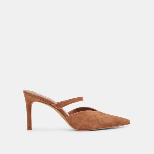 KANIKA HEELS PECAN SUEDE | Dolce Vita