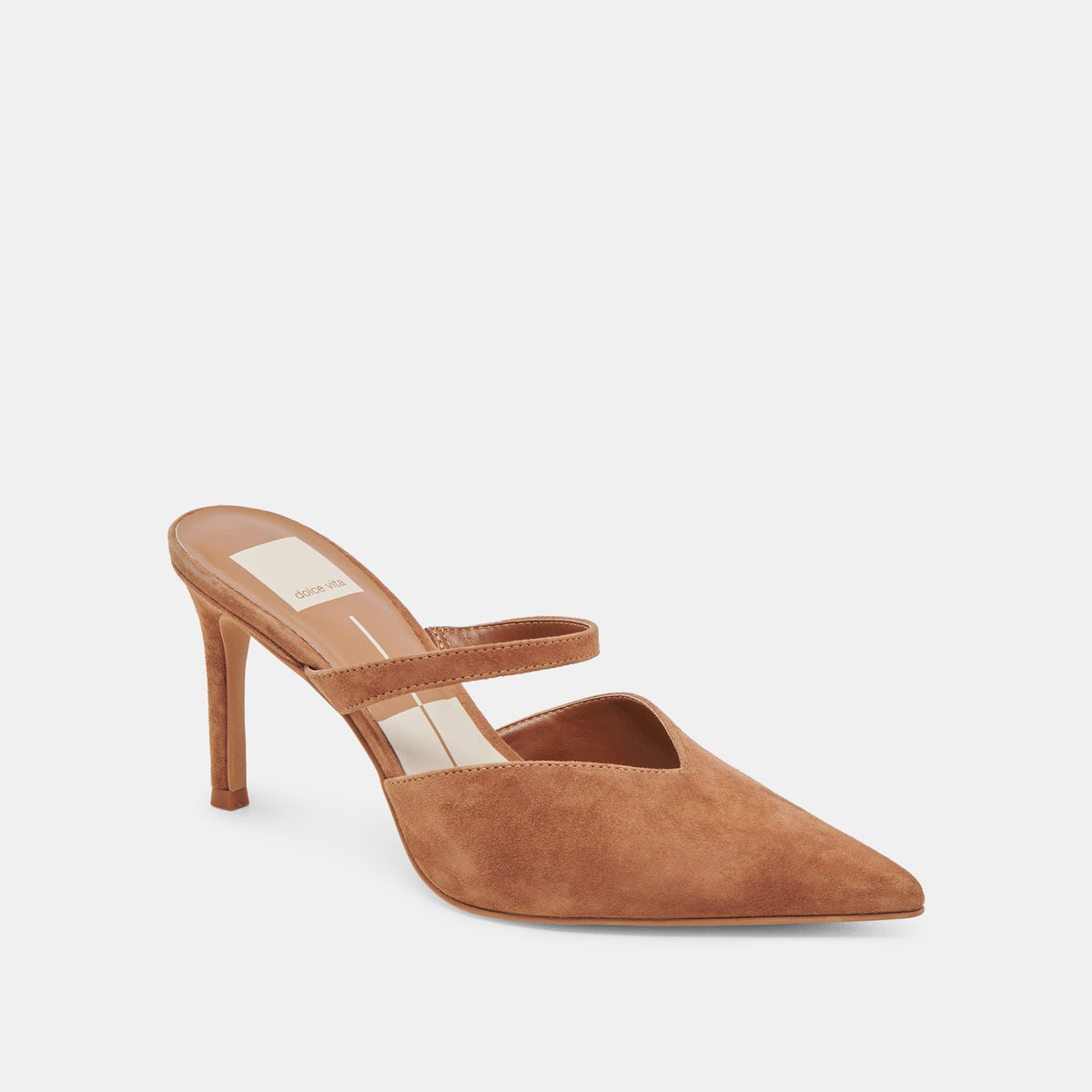 KANIKA HEELS PECAN SUEDE | Dolce Vita