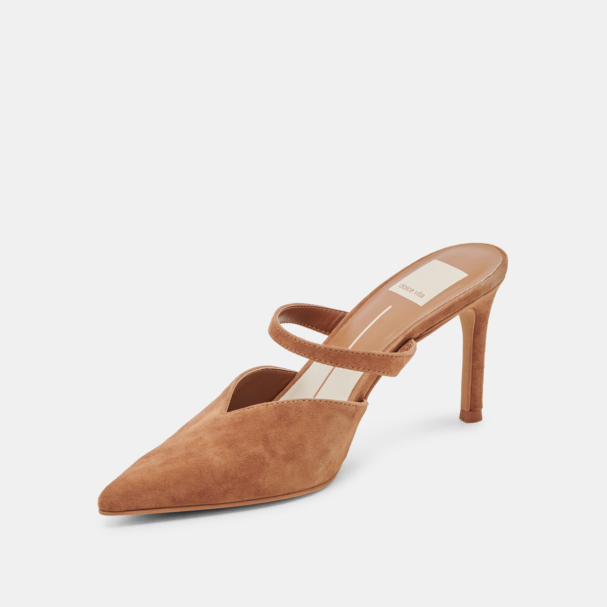 KANIKA HEELS PECAN SUEDE | Dolce Vita