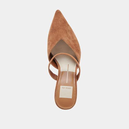 KANIKA HEELS PECAN SUEDE | Dolce Vita