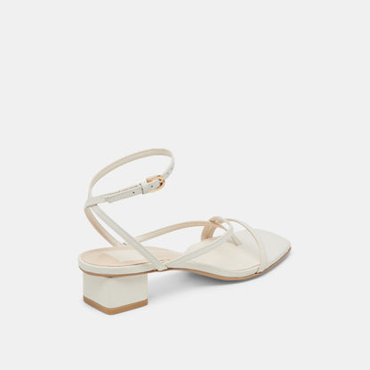 KARLOS SANDALS BONE LEATHER | Dolce Vita