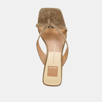 Brevel Olive Suede Heels | Dolce Vita