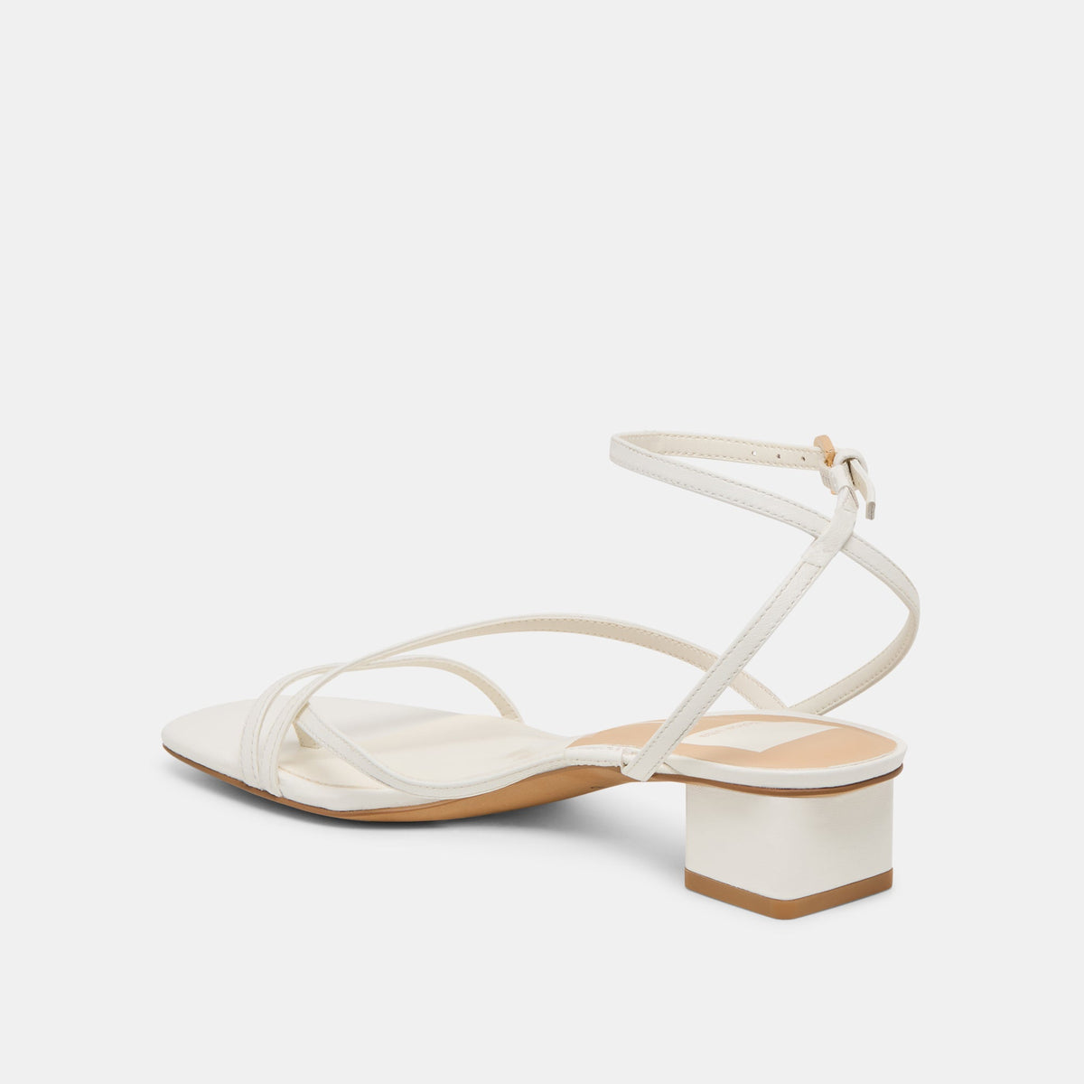 Karlos True White Leather Sandals | Dolce Vita