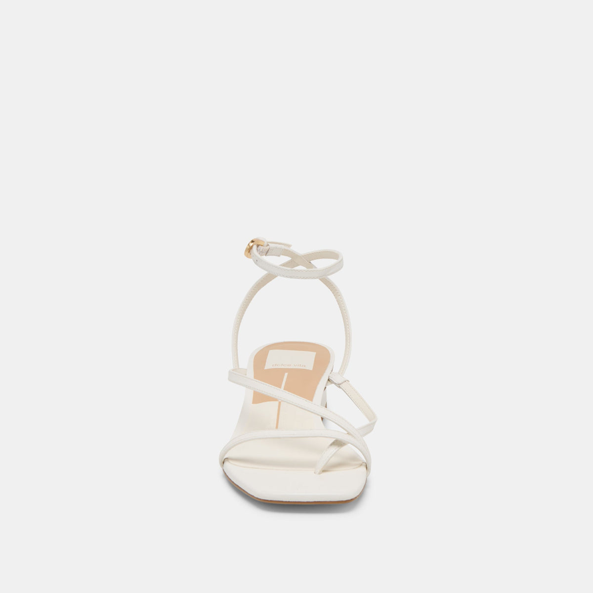 Karlos True White Leather Sandals | Dolce Vita