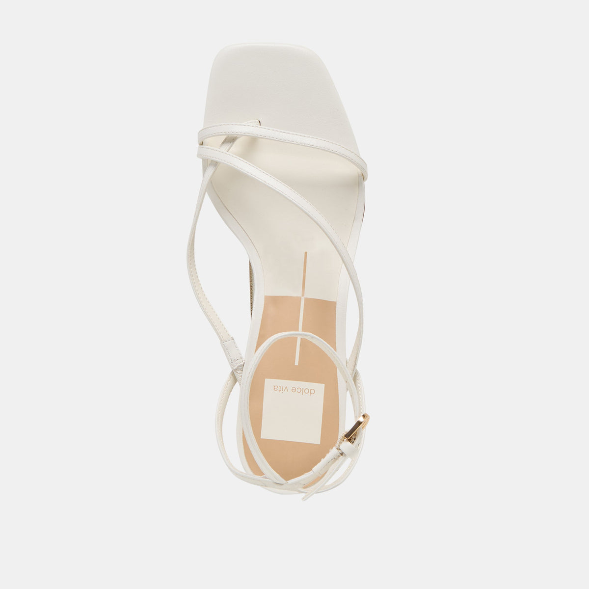 Karlos True White Leather Sandals | Dolce Vita