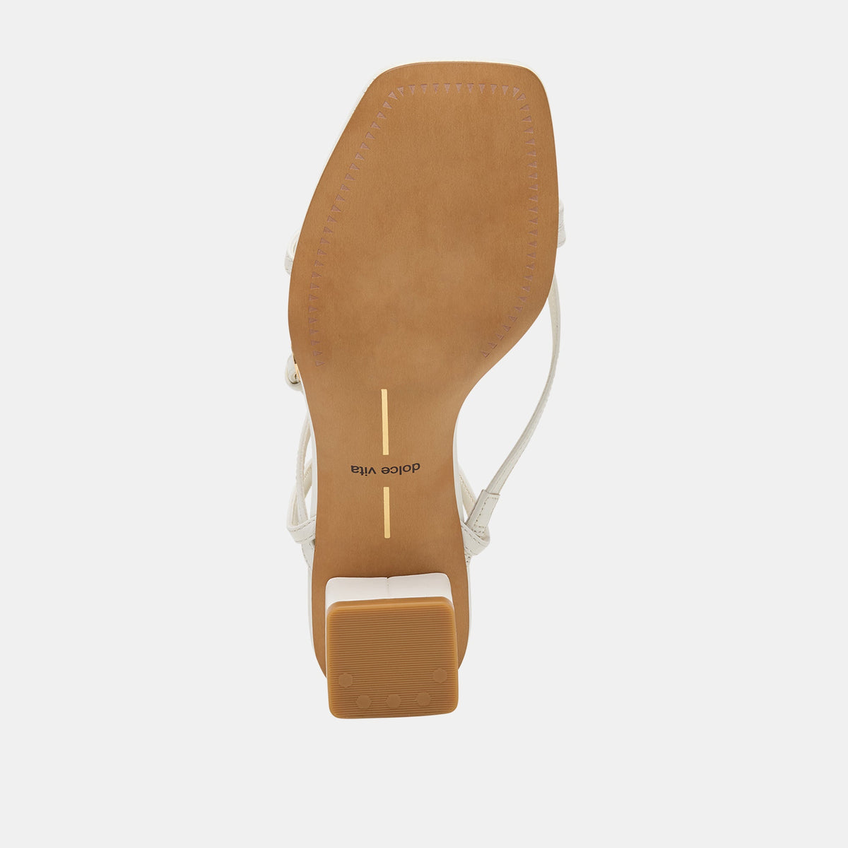 Karlos True White Leather Sandals | Dolce Vita