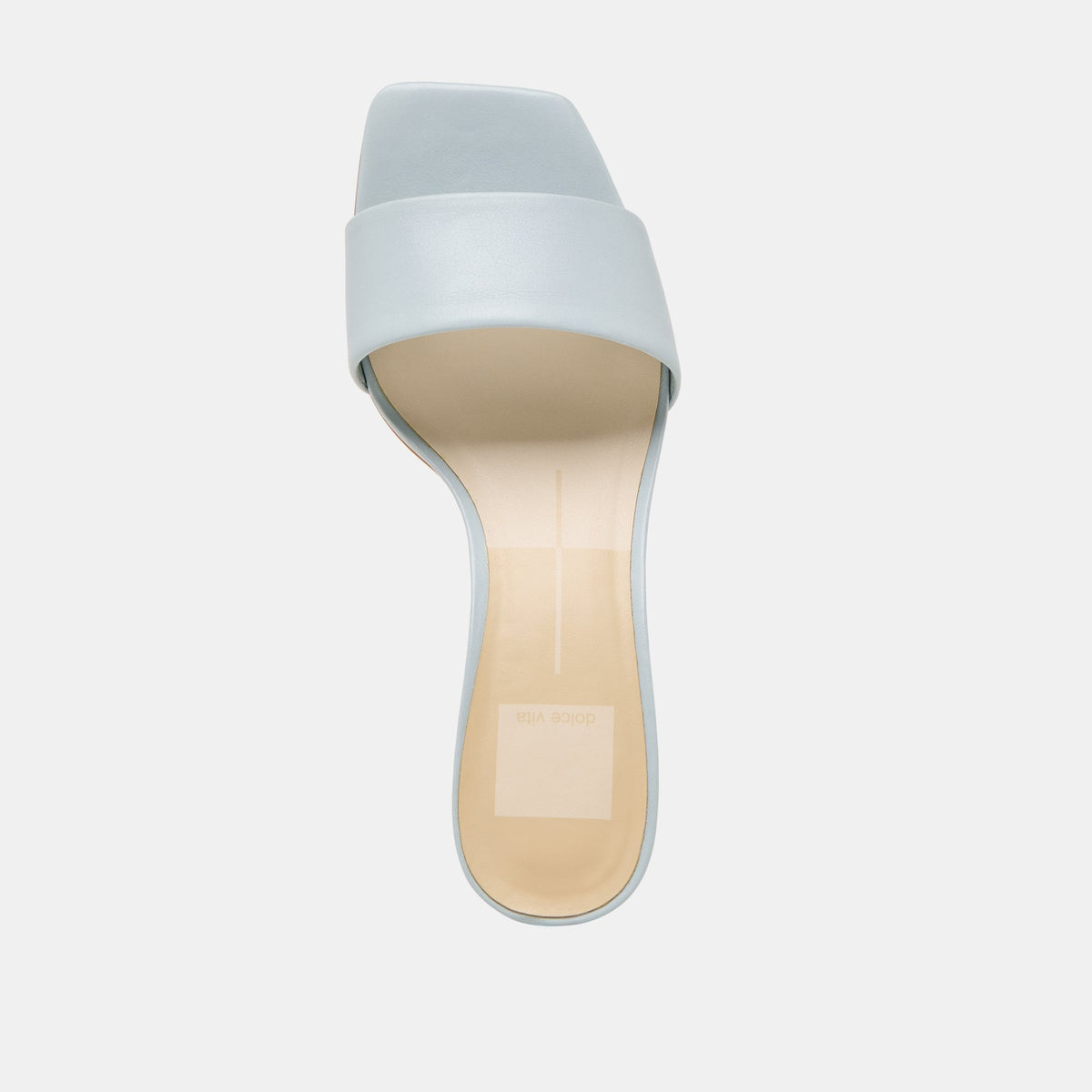 Rexa Ice Blue Leather Heels | Dolce Vita