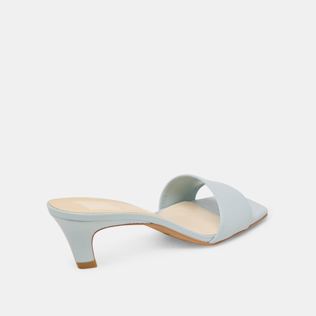Rexa Ice Blue Leather Heels | Dolce Vita