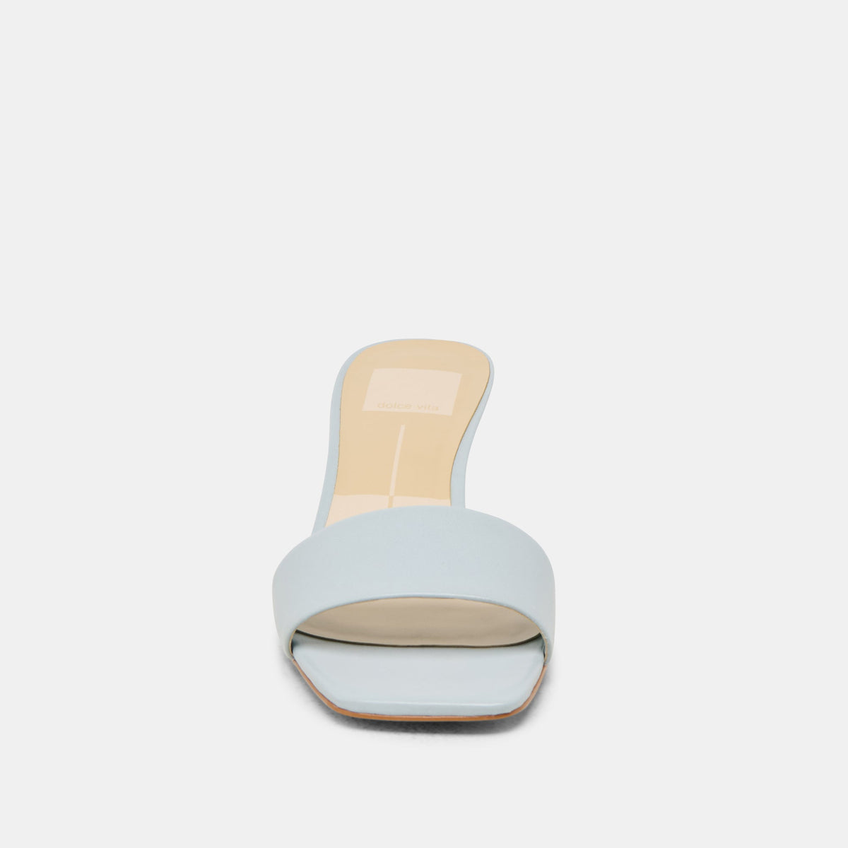 Rexa Ice Blue Leather Heels | Dolce Vita