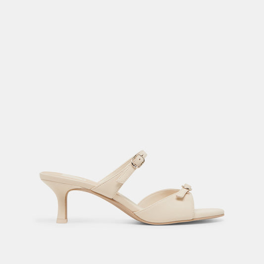 LORALI HEELS CREME LEATHER | Dolce Vita