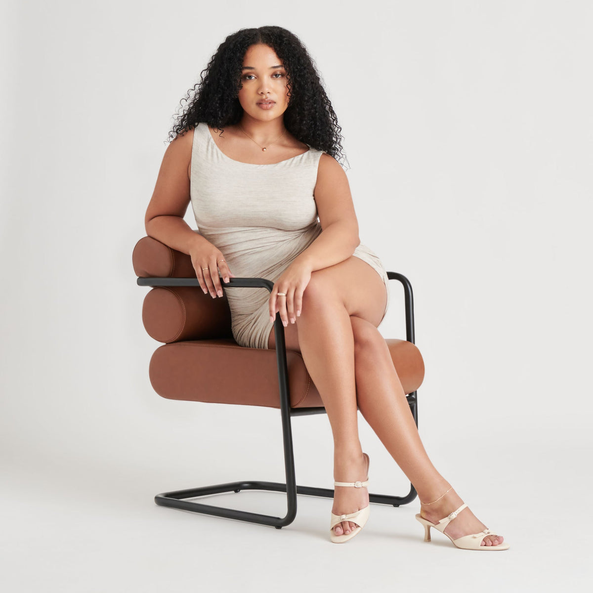 LORALI HEELS CREME LEATHER | Dolce Vita