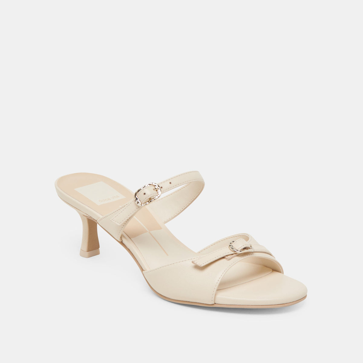 LORALI HEELS CREME LEATHER | Dolce Vita