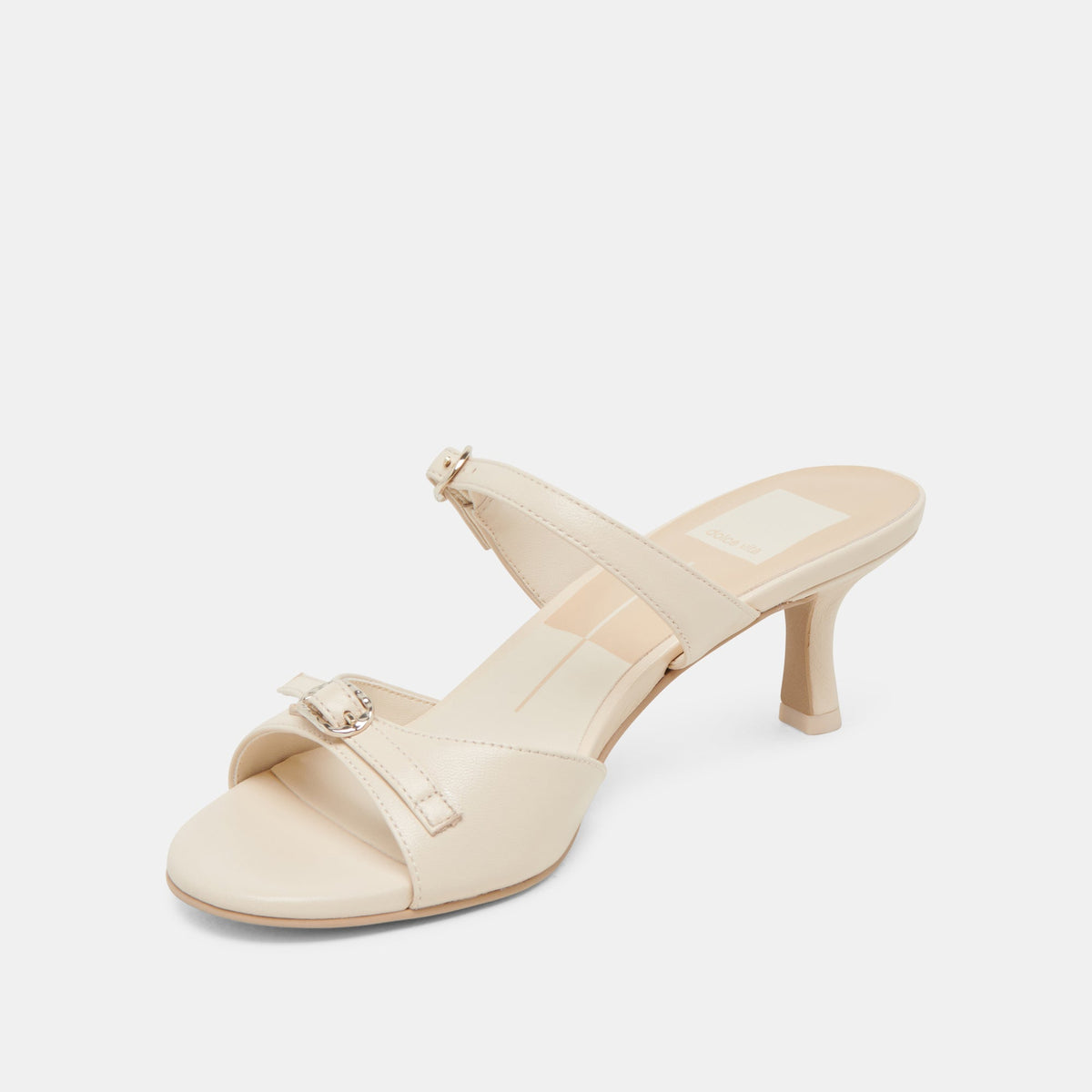 LORALI HEELS CREME LEATHER | Dolce Vita