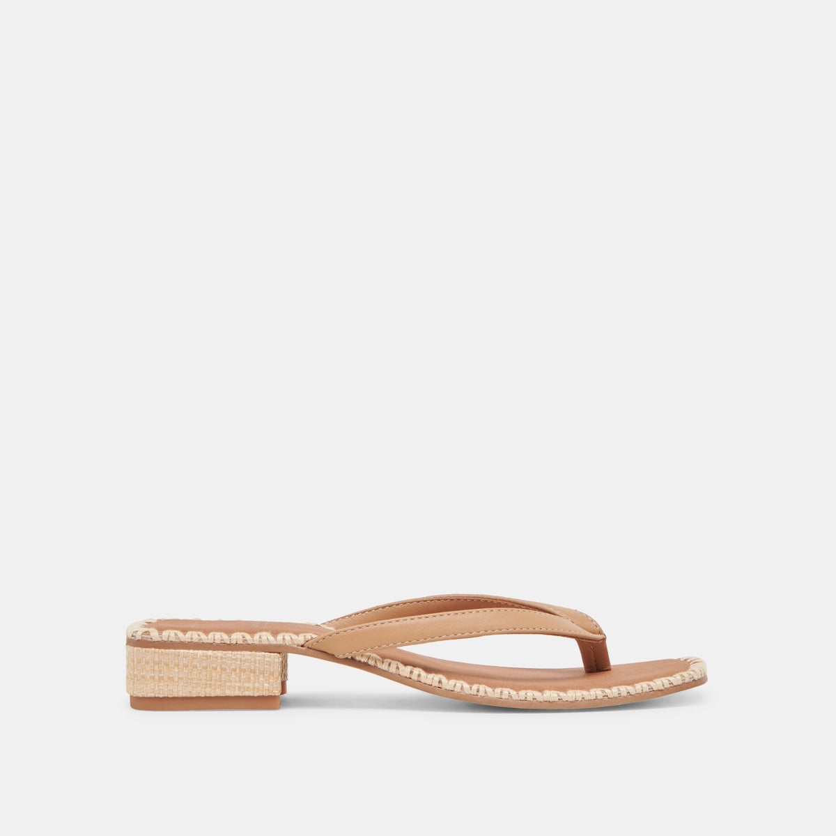 BARTY SANDALS LIGHT TAN LEATHER | Dolce Vita